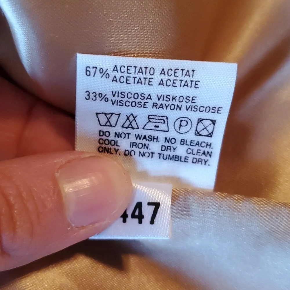 Vintage Sisley Relaxed Elegance yellow wool blazer made in Italy size M - Picture 7 of 13